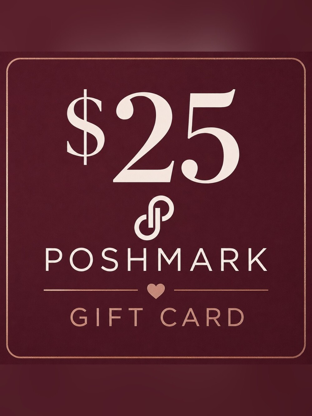 FREE Shipping & $25 Poshmark Gift Card
